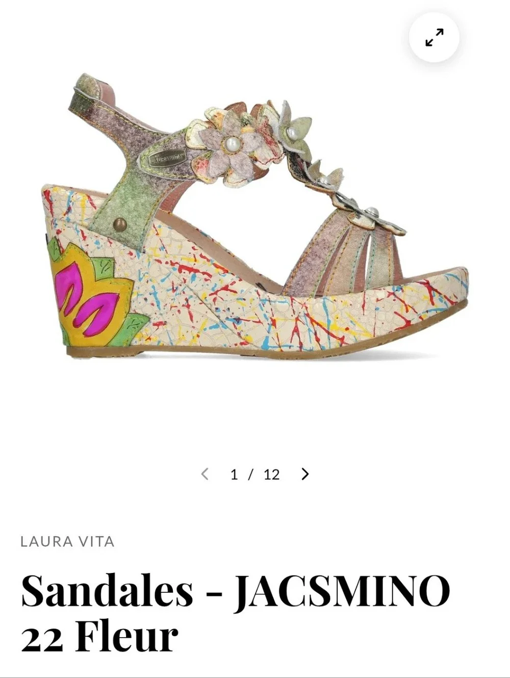 Laura VITA Jacsmino 22 FLEUR Sandals